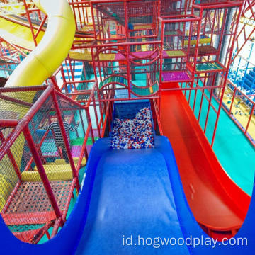 Drop Slide Dalam Ruangan untuk Anak-Anak Dewasa